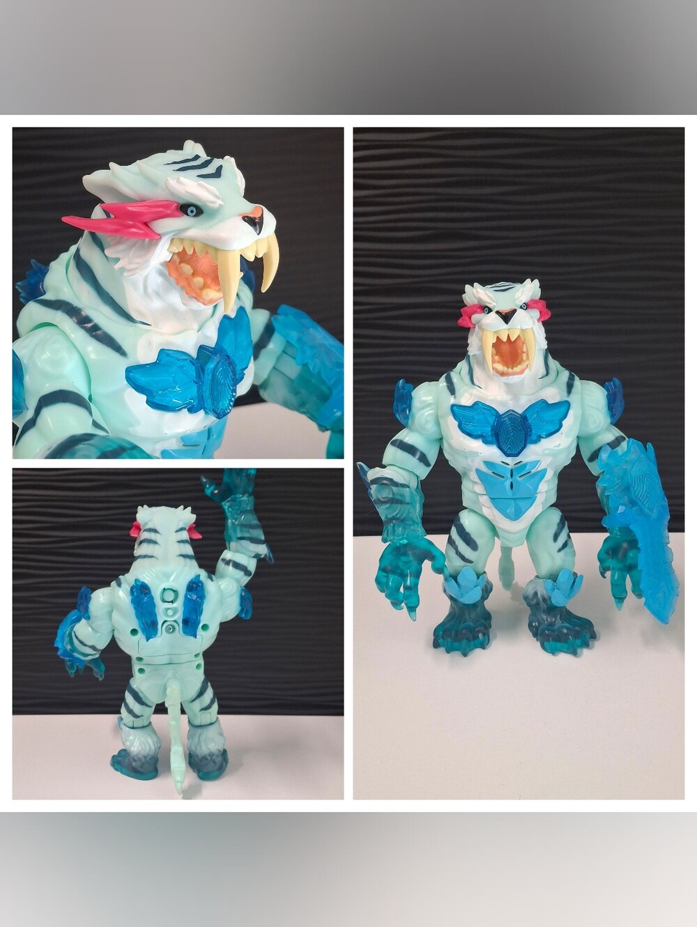 MR BEAST Lab Cryo Lab Mystery Collector Figure Tiger Light Blue